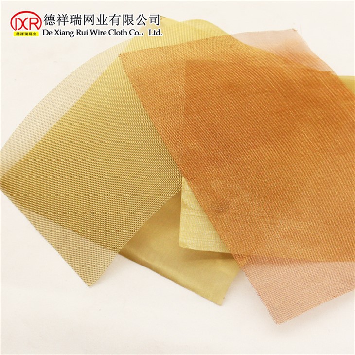 Ultra Fine 200 250 Mesh Brass Mesh Sheet/brass Wire Mesh
